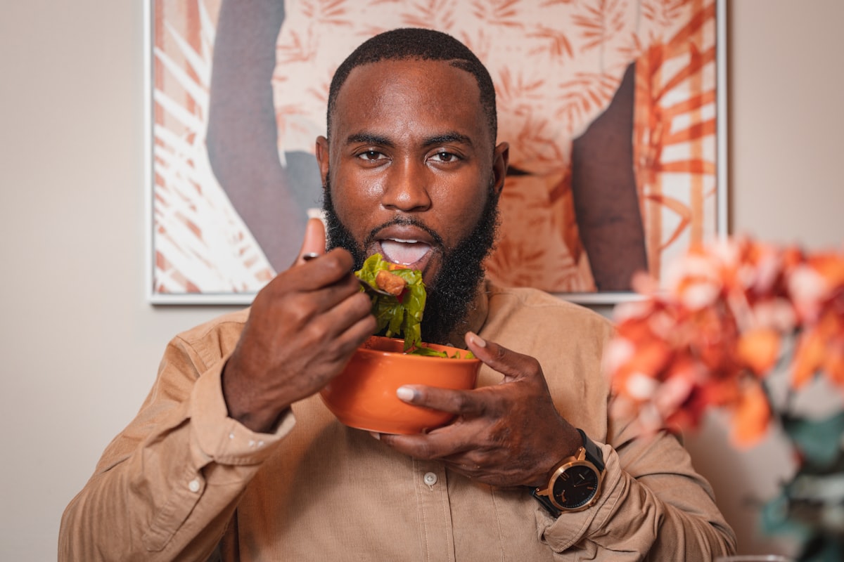 Balanced nutrition and healthy eating for men